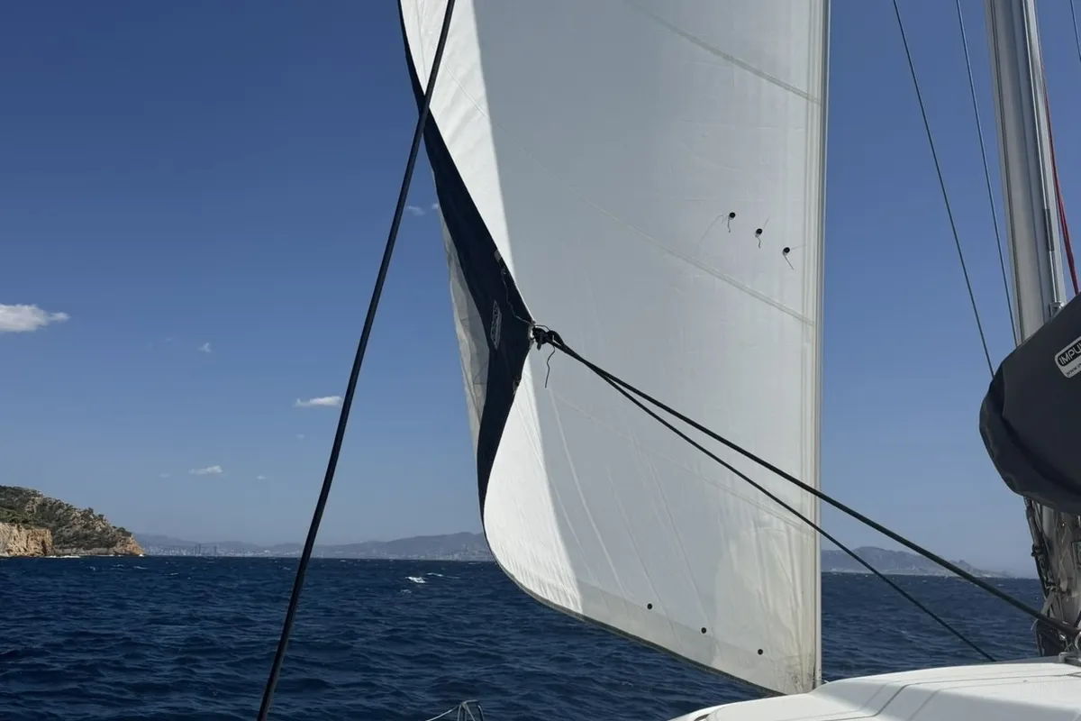 Enjoy the Silence, a Fountaine Pajot Lipari 41 catamaran at Marseille, France