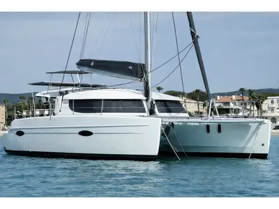 Enjoy the Silence, a Fountaine Pajot Lipari 41 catamaran at Marseille, France