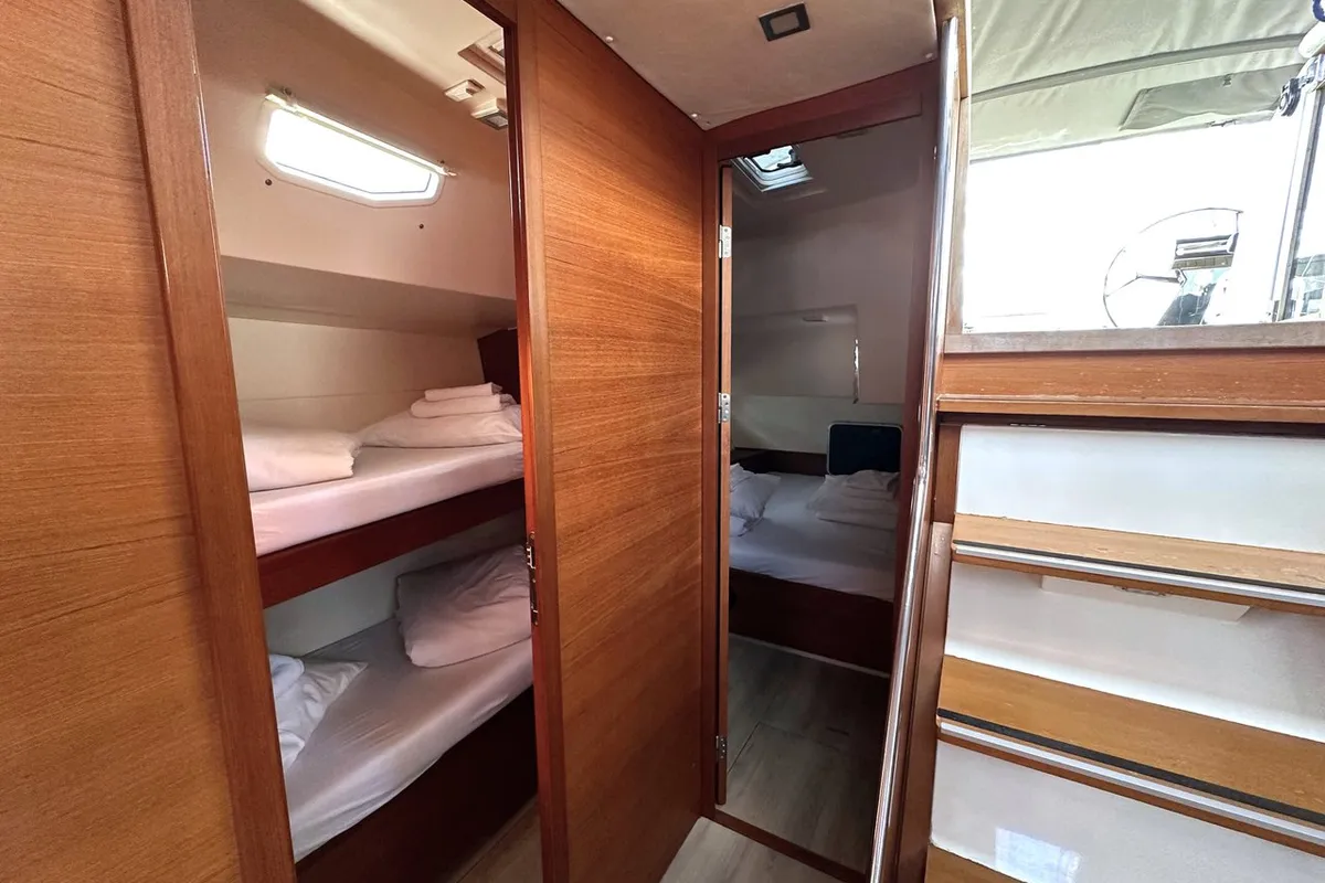 Cabin on More Grey, a More 55 sailboat at Seget Donji, Croatia