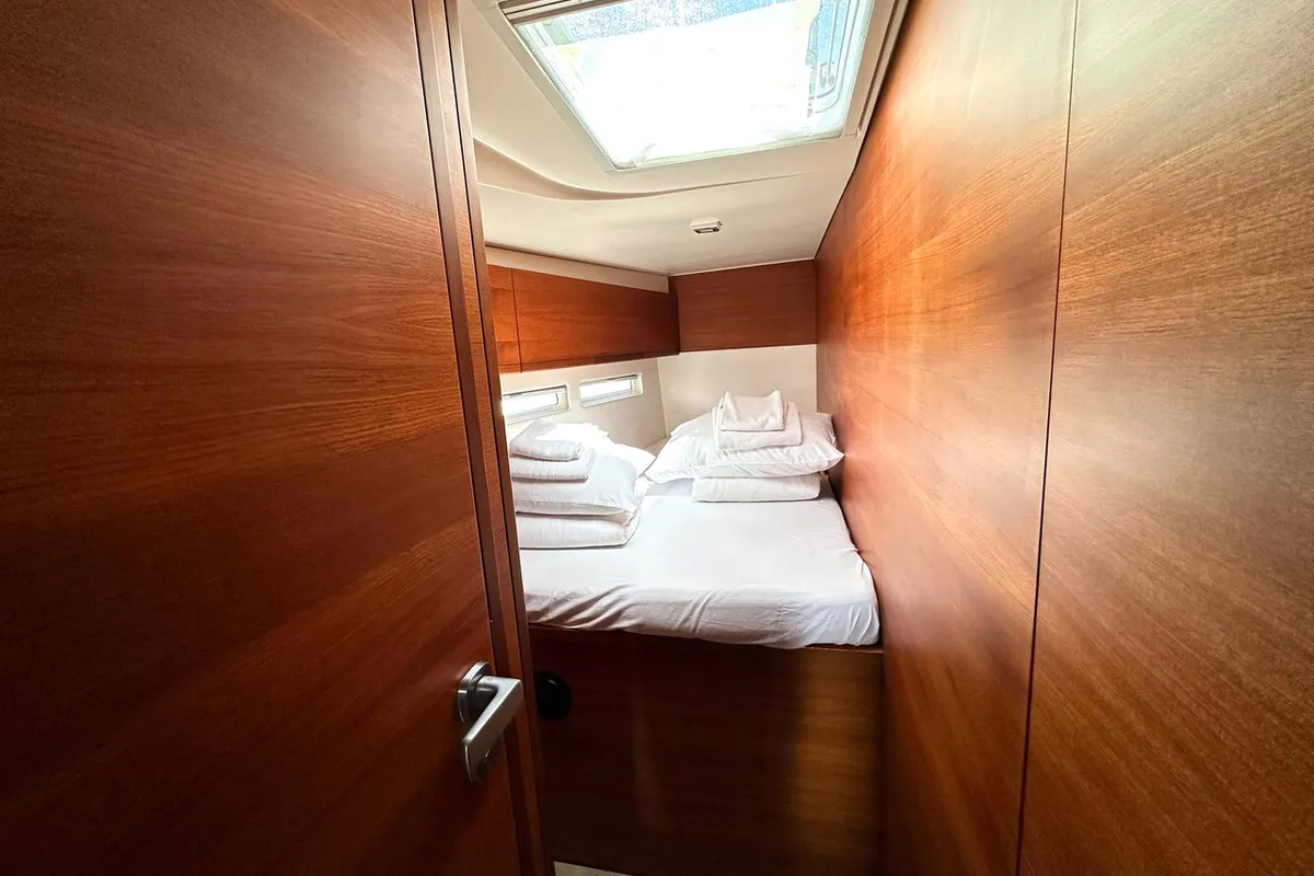 Cabin on More Grey, a More 55 sailboat at Seget Donji, Croatia