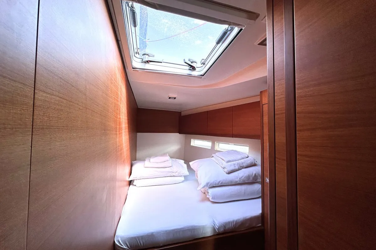 Cabin on More Grey, a More 55 sailboat at Seget Donji, Croatia