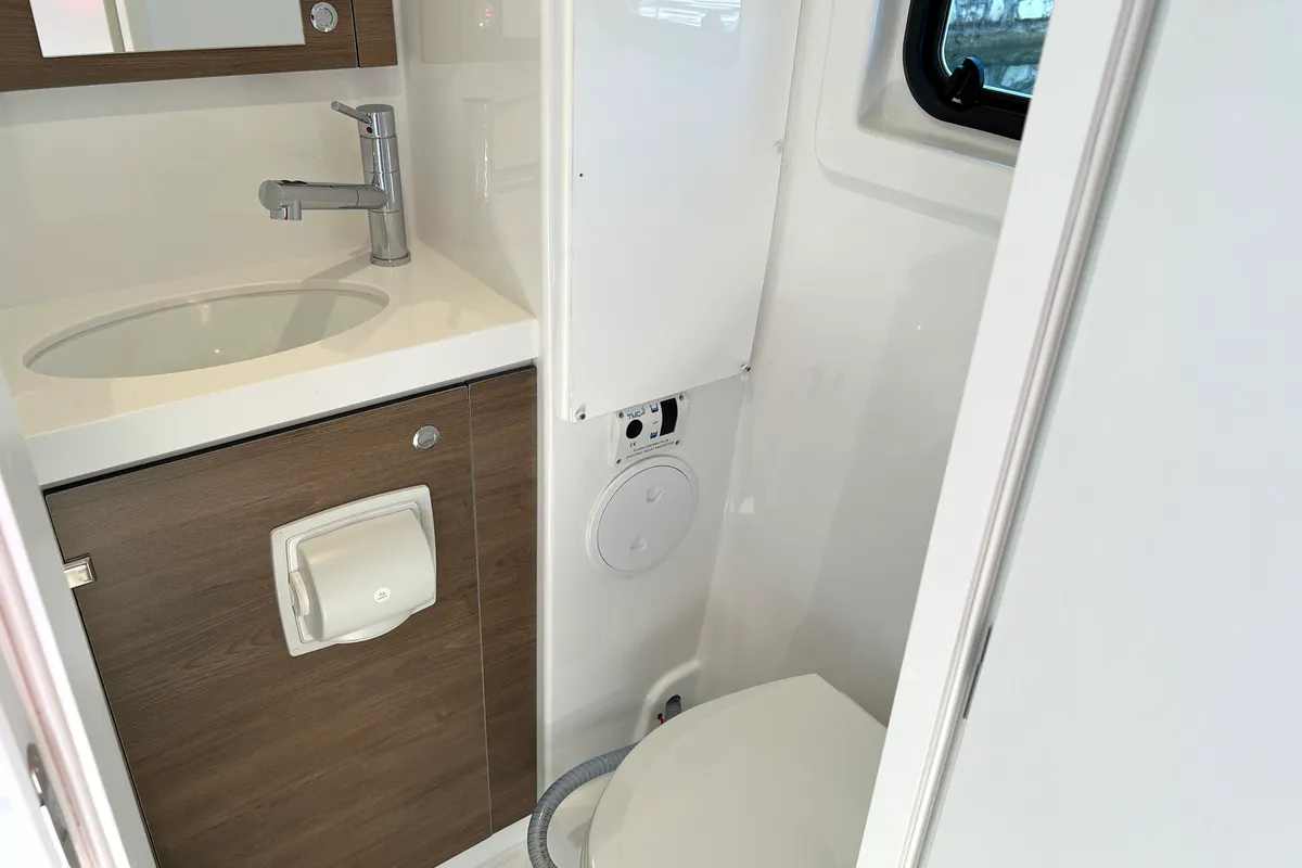 Head on Holiday, a Bali 4.8 catamaran at Athens, Greece