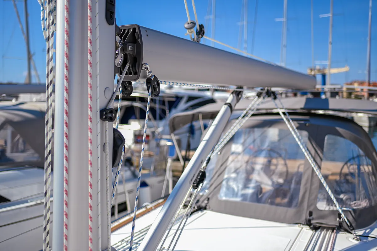 SEA CLOUD, a Bavaria C38 sailboat at Zadar, Croatia