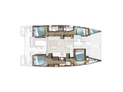 Leopard 46, a catamaran at Road Town, British Virgin Islands