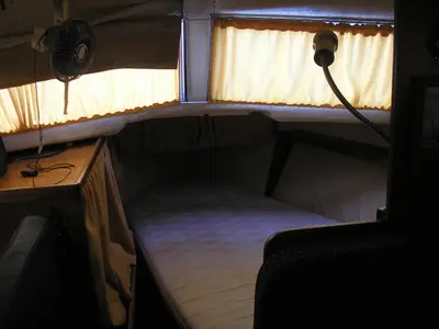 Cabin on Amy, a Gulet Weekender 750 motorboat at Woudsend, Netherlands