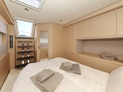 SALISKA, a Lagoon 55 catamaran at Split, Croatia
