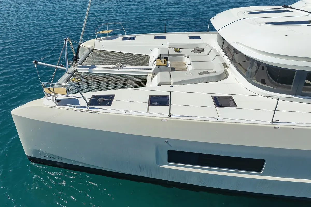 SALISKA, a Lagoon 55 catamaran at Split, Croatia
