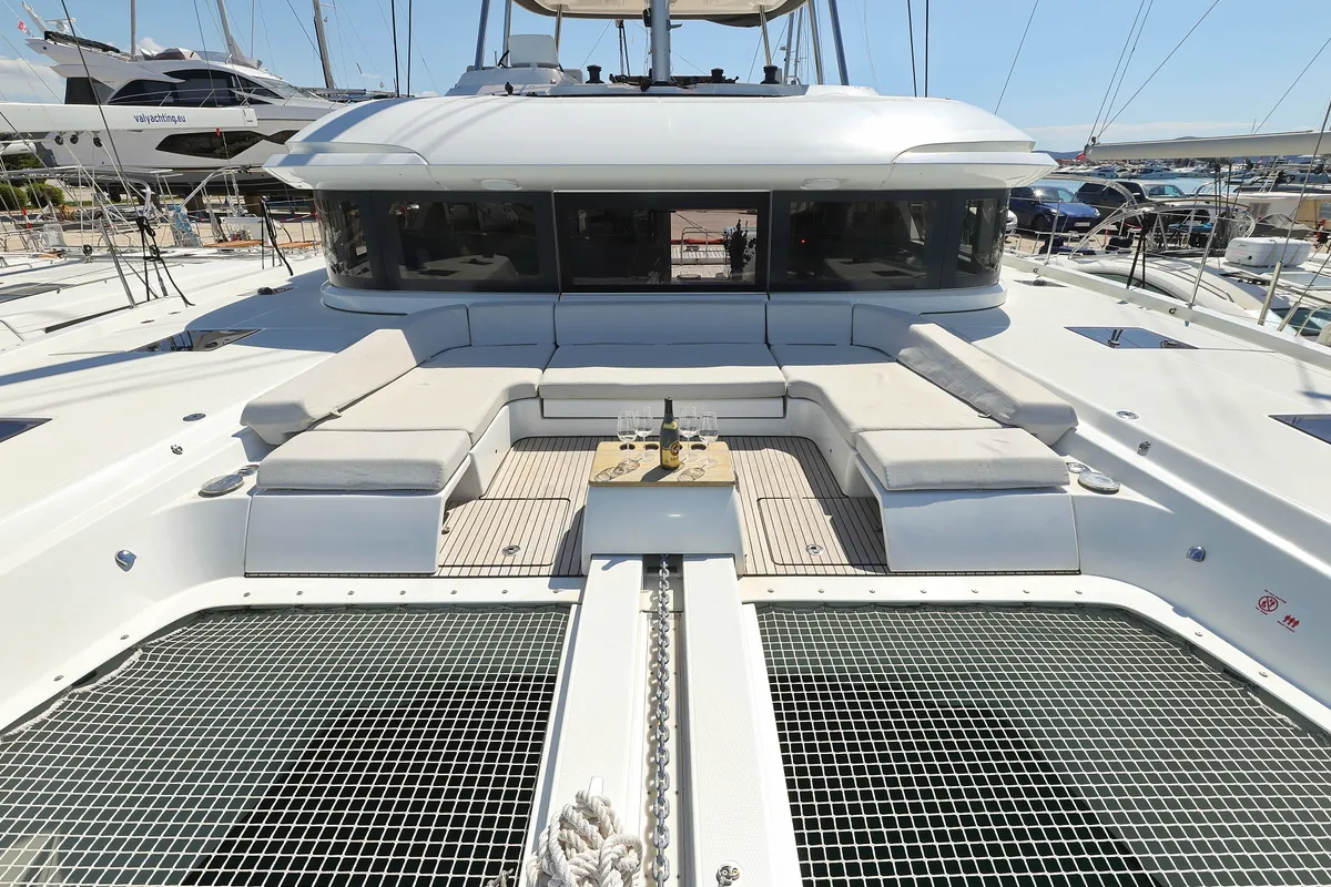 SALISKA, a Lagoon 55 catamaran at Split, Croatia