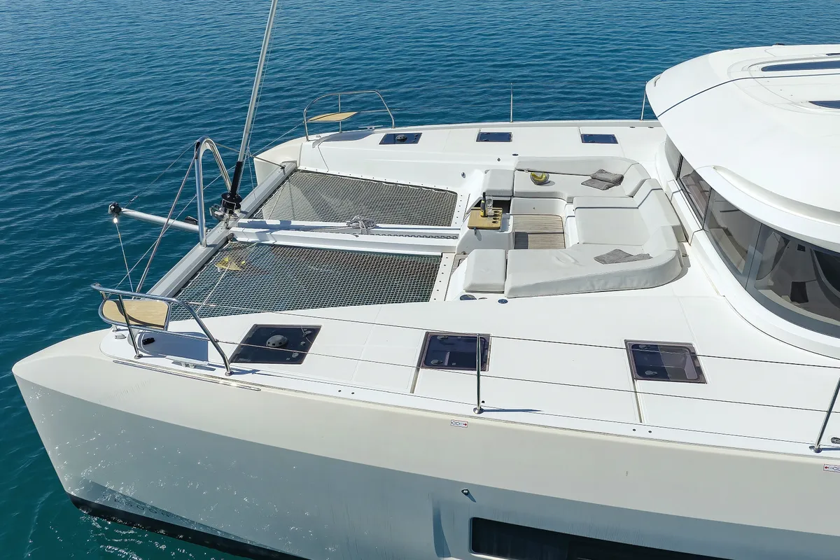 SALISKA, a Lagoon 55 catamaran at Split, Croatia