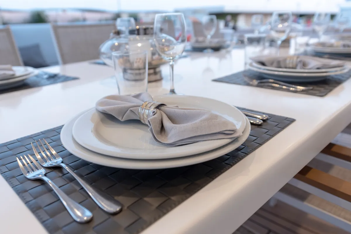 Project Steel, a Bugari 100 motor yacht at Athens, Greece