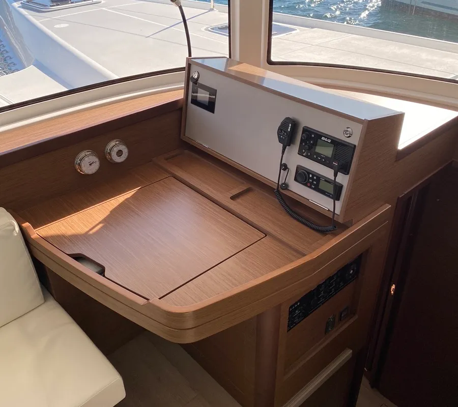 Felis, a Lagoon 42 catamaran at Olbia, Italy