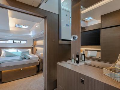 Cabin on Moorings 5200 Exclusive Plus, a Leopard 52 catamaran at Road Town, British Virgin Islands