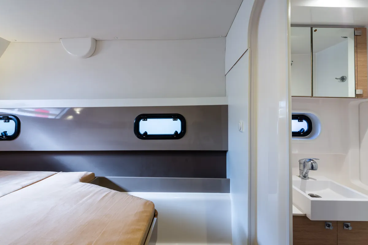 Cabin on Ramon, a Bali 4.1 catamaran at Municipal Unit of Lefkada, Greece