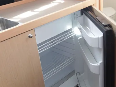 Galley of Missy, a Beneteau Oceanis 38.1 sailboat at Marmaris, Turkey
