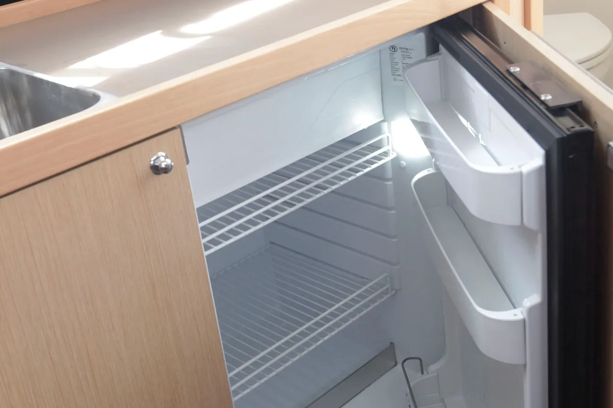 Galley of Missy, a Beneteau Oceanis 38.1 sailboat at Marmaris, Turkey