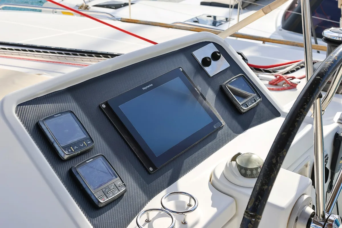 Simply The Best, a Lagoon 450 catamaran at Grad Trogir, Croatia