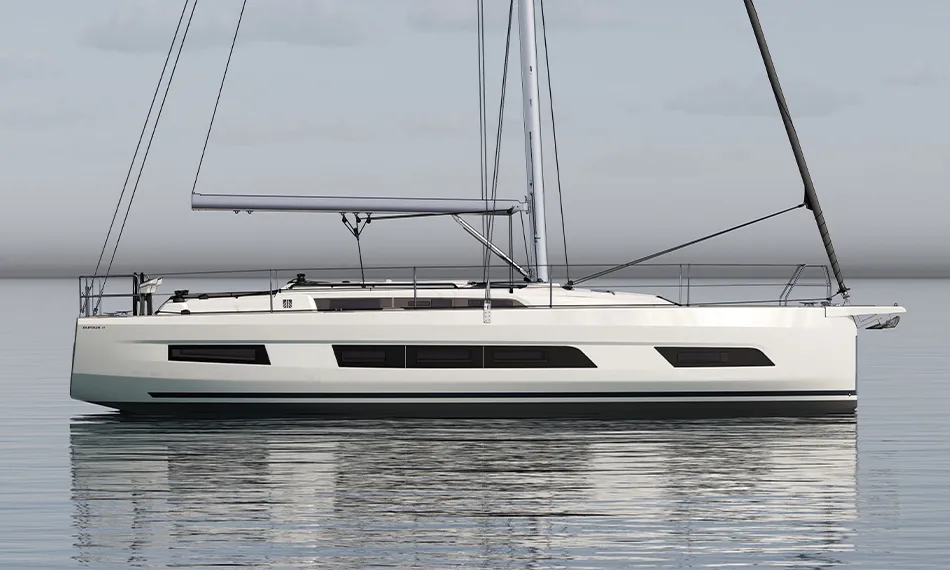 Ours V, a Dufour 41 sailboat at Marseille, France
