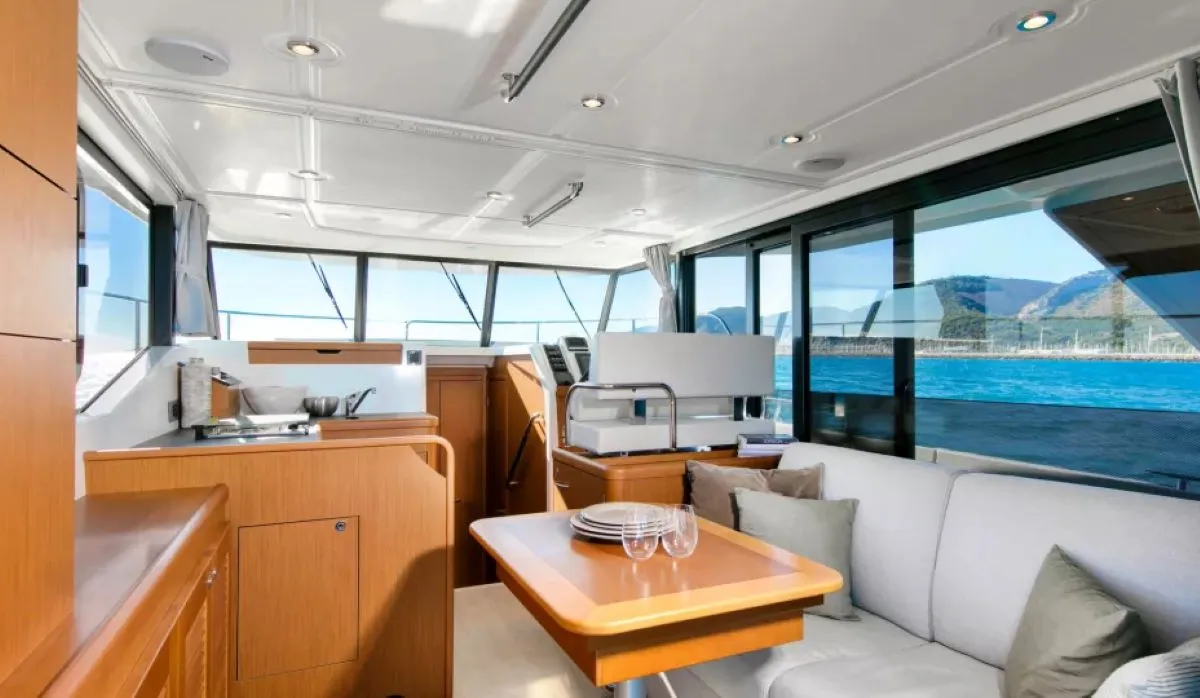 KAYCI, a Beneteau Swift Trawler 35 motorboat at Zadar, Croatia