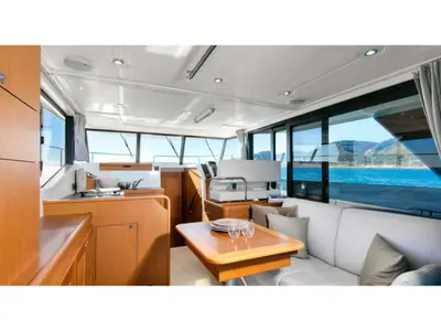 KAYCI, a Beneteau Swift Trawler 35 motorboat at Zadar, Croatia