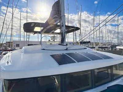 La Dolce Vita, a Lagoon 52 catamaran at Split, Croatia