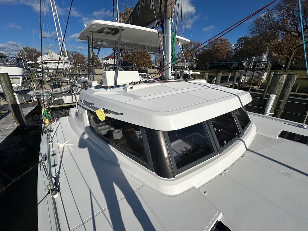 Waters Edge, a Bali Catspace catamaran at Annapolis, United States