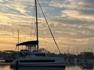 Waters Edge, a Bali Catspace catamaran at Annapolis, United States