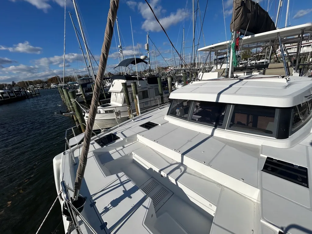 Waters Edge, a Bali Catspace catamaran at Annapolis, United States