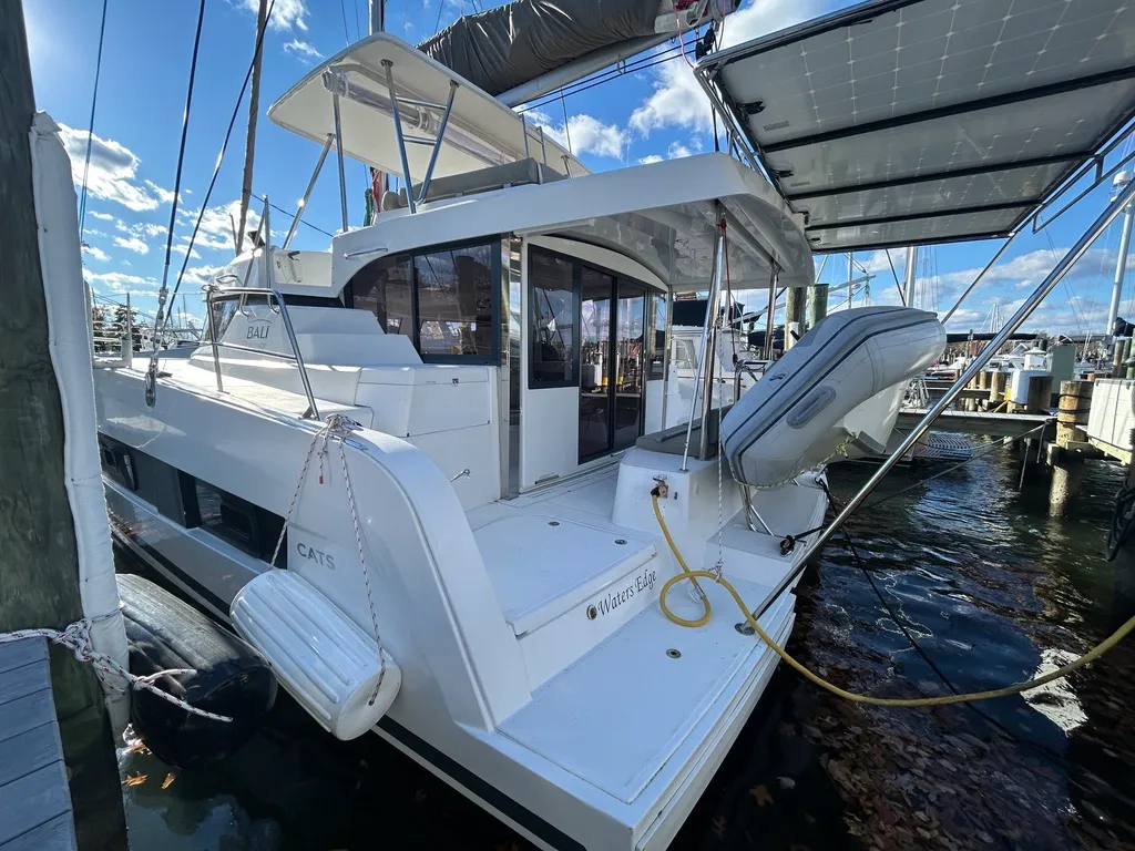 Waters Edge, a Bali Catspace catamaran at Annapolis, United States