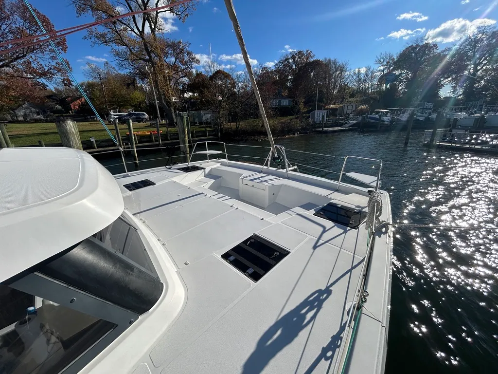 Waters Edge, a Bali Catspace catamaran at Annapolis, United States
