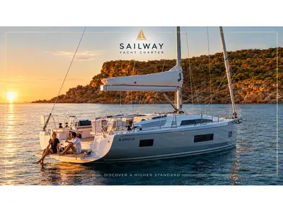 Arven-35, a Beneteau Oceanis 46.1 sailboat at Marmaris, Turkey