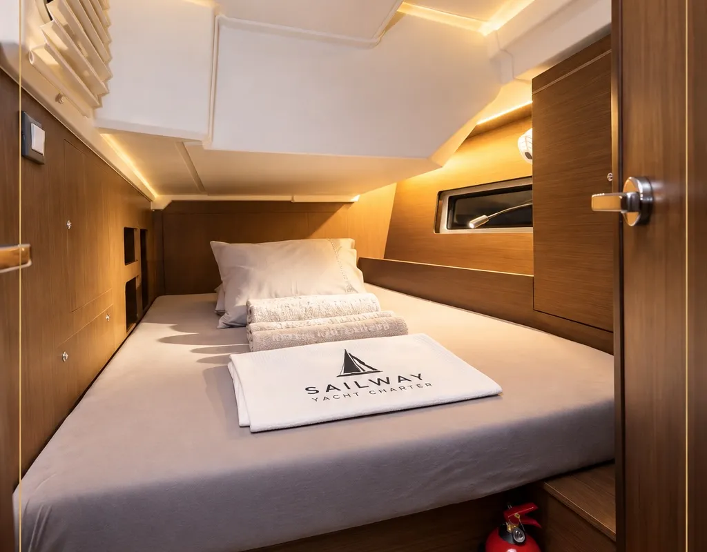 Arven-35, a Beneteau Oceanis 46.1 sailboat at Marmaris, Turkey