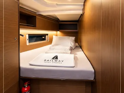 Arven-35, a Beneteau Oceanis 46.1 sailboat at Marmaris, Turkey