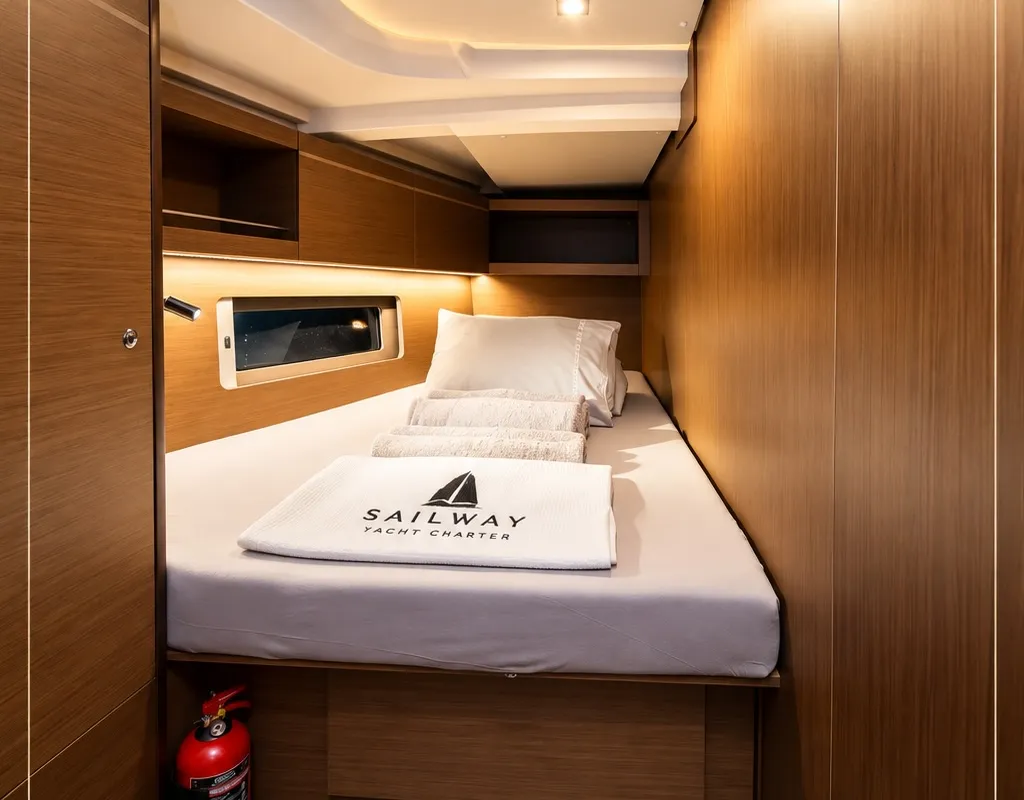 Arven-35, a Beneteau Oceanis 46.1 sailboat at Marmaris, Turkey