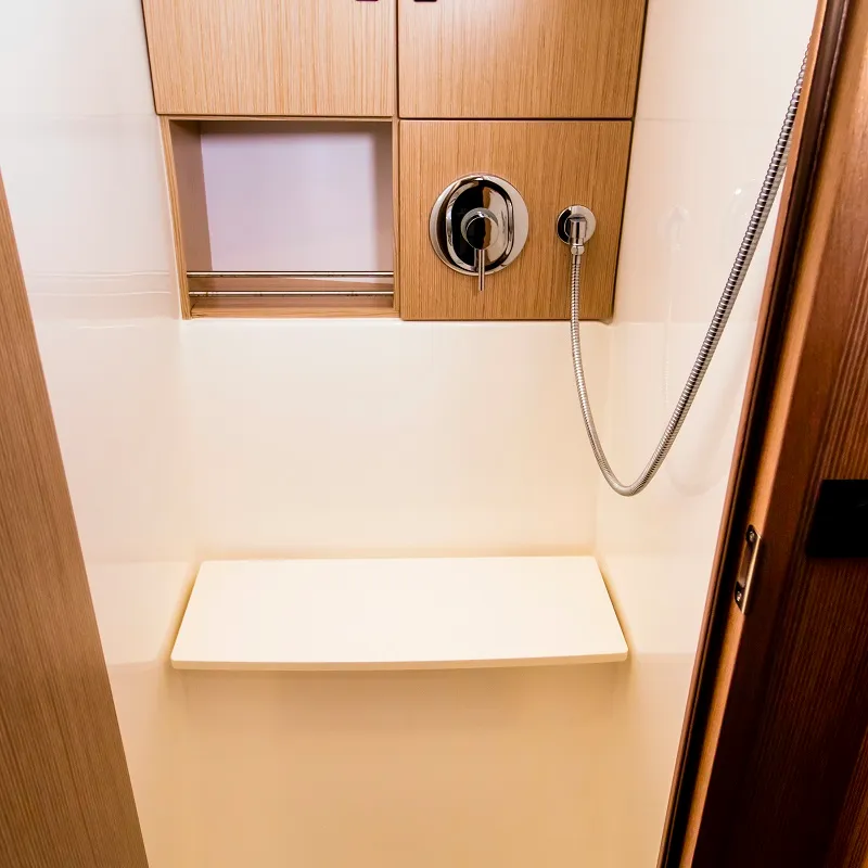Head on Nautilus One, a Bavaria Cruiser 46 sailboat at Fethiye, Turkey