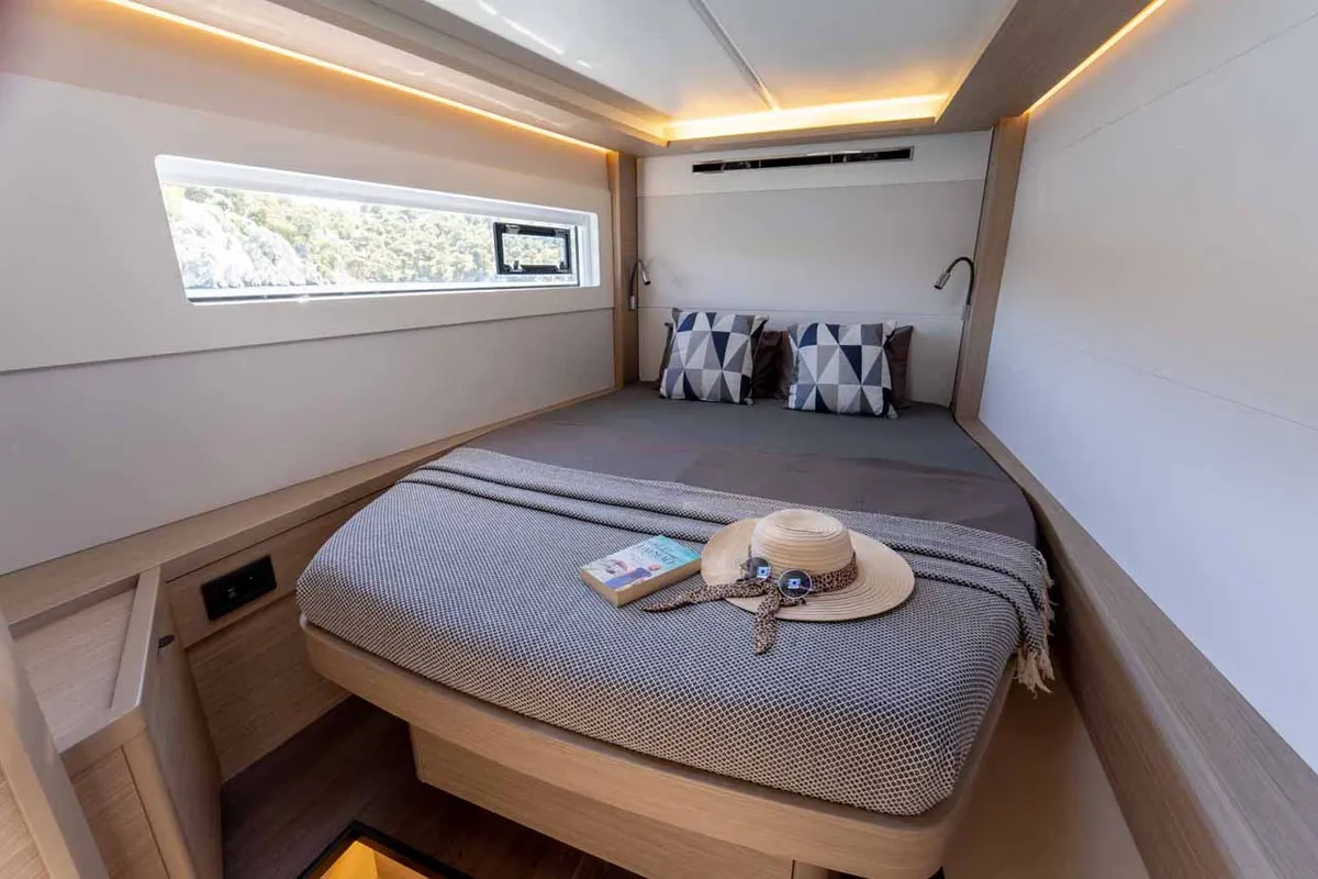 Cabin on Mare Azul, a Lagoon 46 catamaran at Grad Šibenik, Croatia