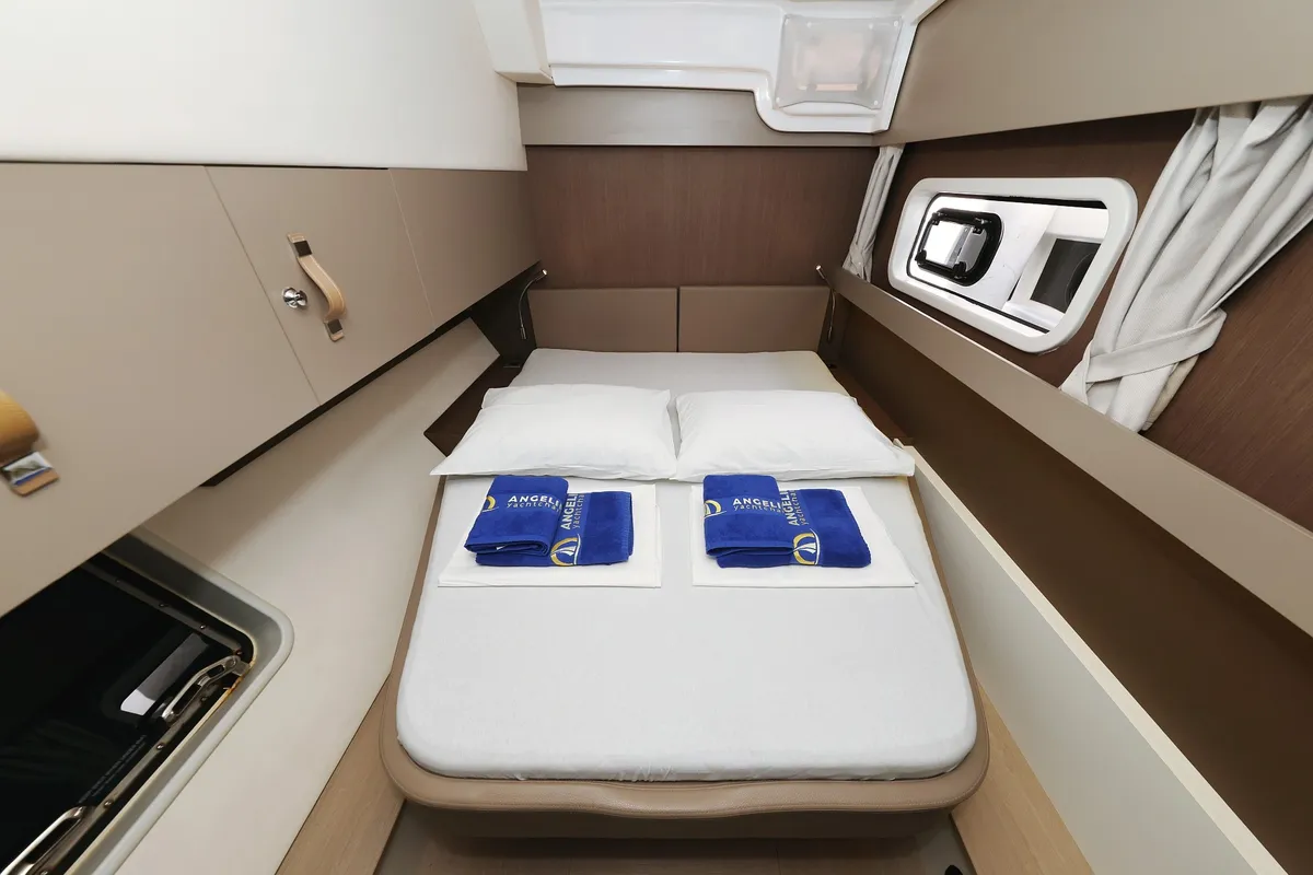 Cabin on Queen Bee, a Bali Catspace catamaran at Općina Rogoznica, Croatia