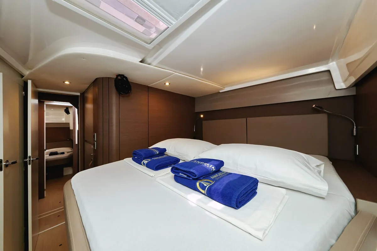 Cabin on Queen Bee, a Bali Catspace catamaran at Općina Rogoznica, Croatia