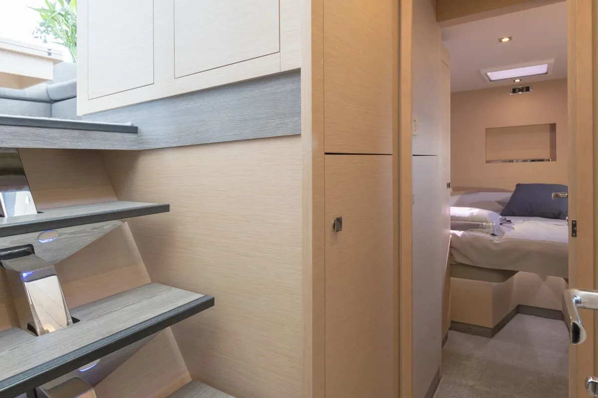 Mamma Mia, a Fountaine Pajot MY6 catamaran at Palma de Mallorca, Spain