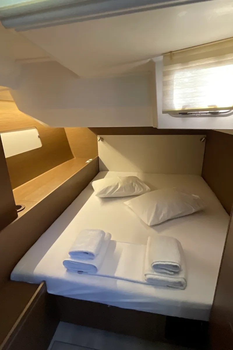 Cabin on Retsina, a Beneteau Oceanis 51.1 sailboat at Municipal Unit of Lefkada, Greece