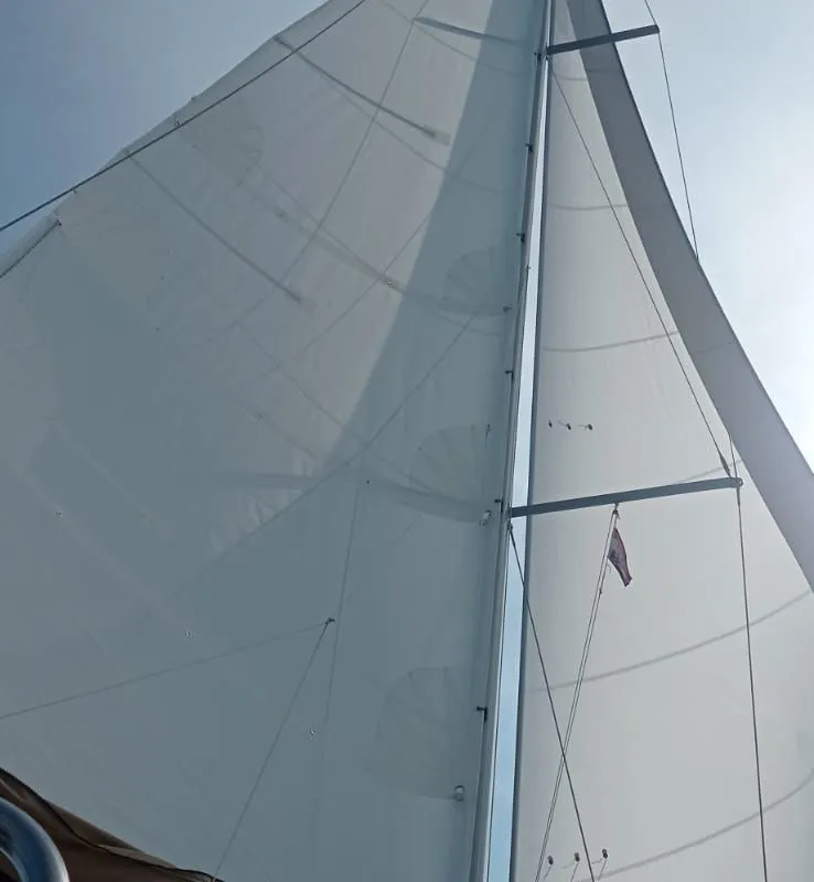 Exterior view of Tommy, a Dufour 36 Classic sailboat at Pula, Croatia