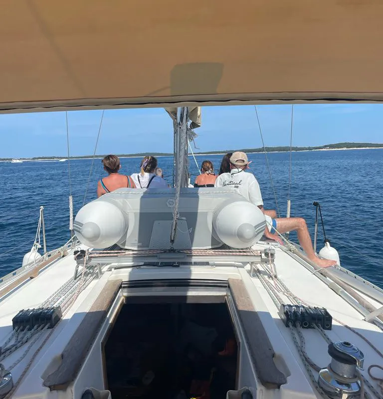 Cabin on Tommy, a Dufour 36 Classic sailboat at Pula, Croatia