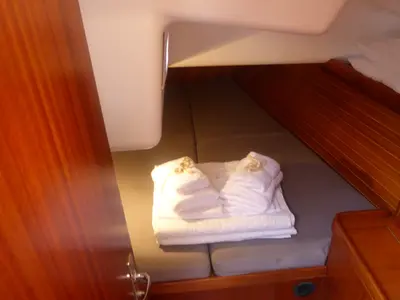 Cabin on Nafsika, a Elan 45 sailboat at Municipal Unit of Lefkada, Greece