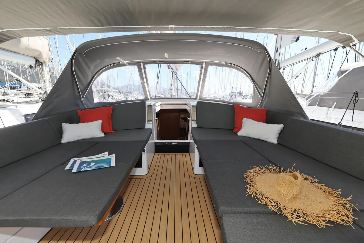 Solace - OW, a Hanse 460 sailboat at Općina Sukošan, Croatia