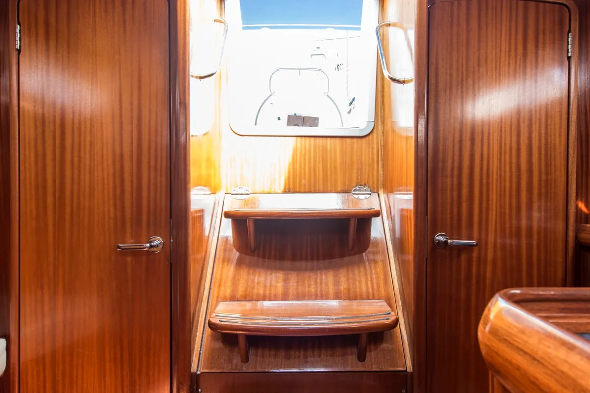 Arcobaleno, a Bavaria 36 Cruiser sailboat at Sami, Greece