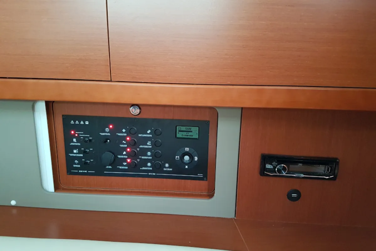 Allegria, a Beneteau Oceanis 45 sailboat at Municipal Unit of Lefkada, Greece