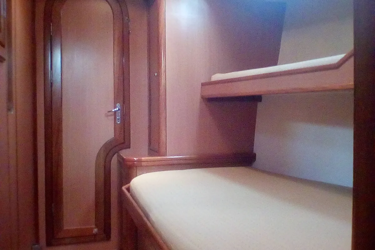 Cabin on Xenia, a Ocean Star 51.1 sailboat at Athens, Greece