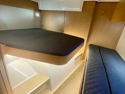 Cabin on Mosta, a Bali Catspace catamaran at Alameda, United States