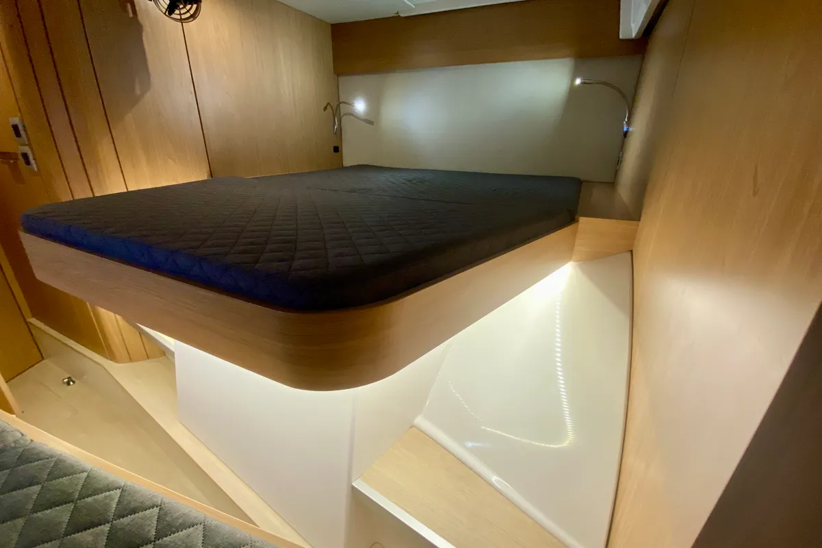 Cabin on Mosta, a Bali Catspace catamaran at Alameda, United States
