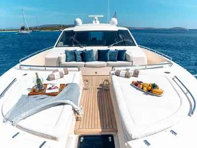 Sol, a Dalla Pieta 72 motor yacht at Split, Croatia
