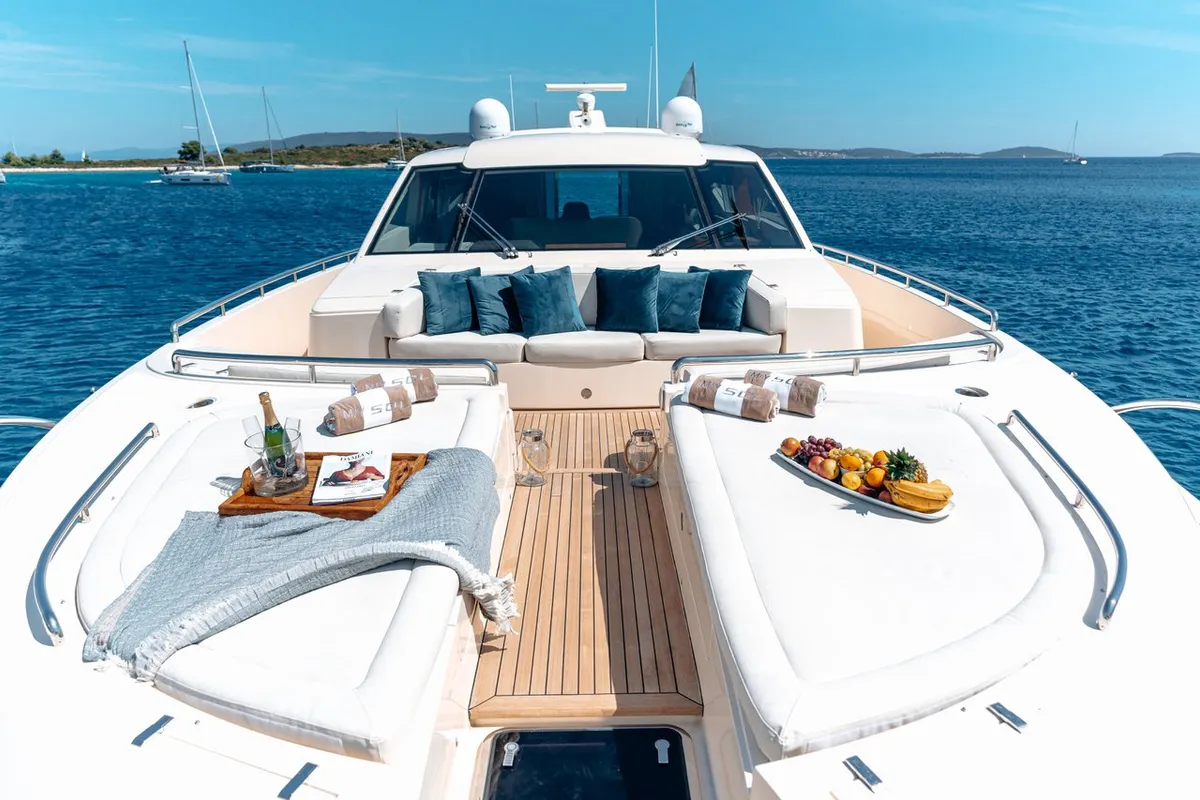 Sol, a Dalla Pieta 72 motor yacht at Split, Croatia